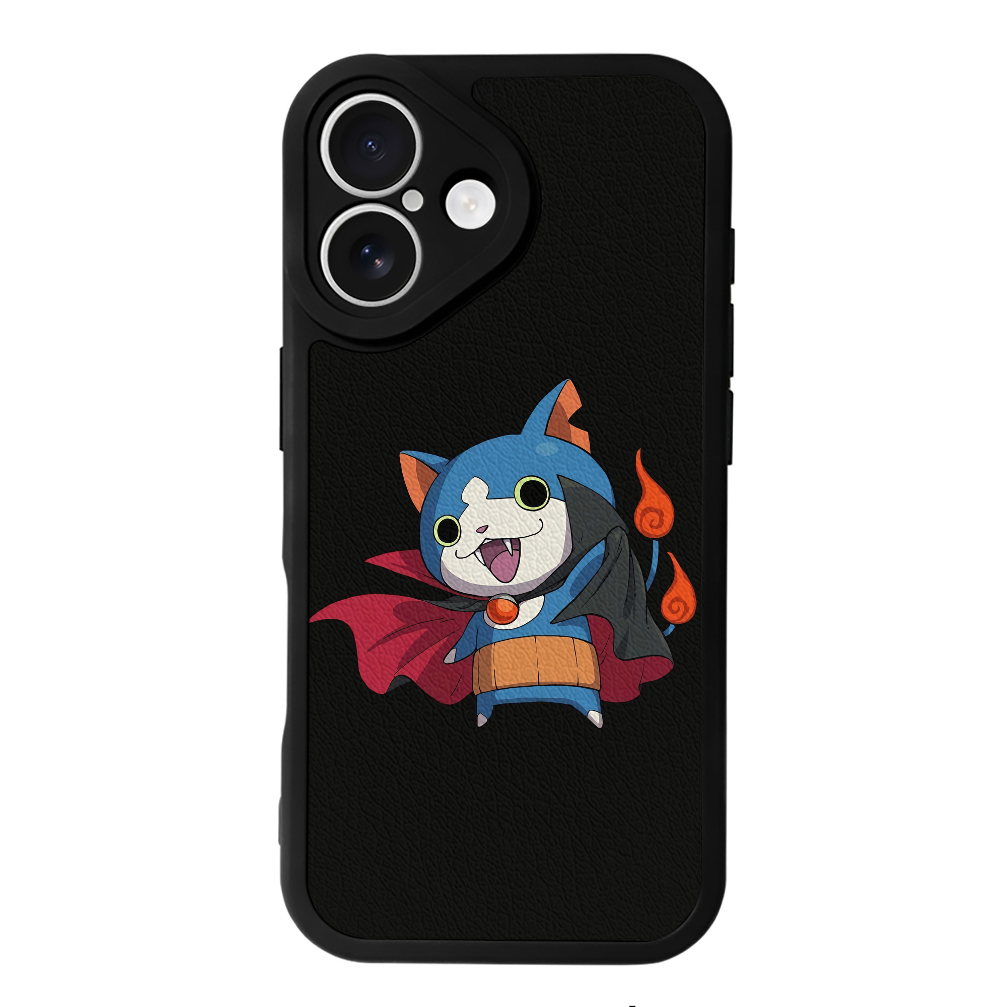 （画像用） 妖怪ウォッチ Yo-kai Watch 【iPhone 16シリーズ対応】シリコンスマホケース（レザー調） 材質：シリコン